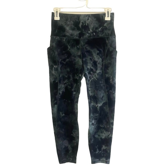 Lululemon Athletica Pants - Lululemon Align HR Diamond Dye Sliver Blue Pocket Leggings